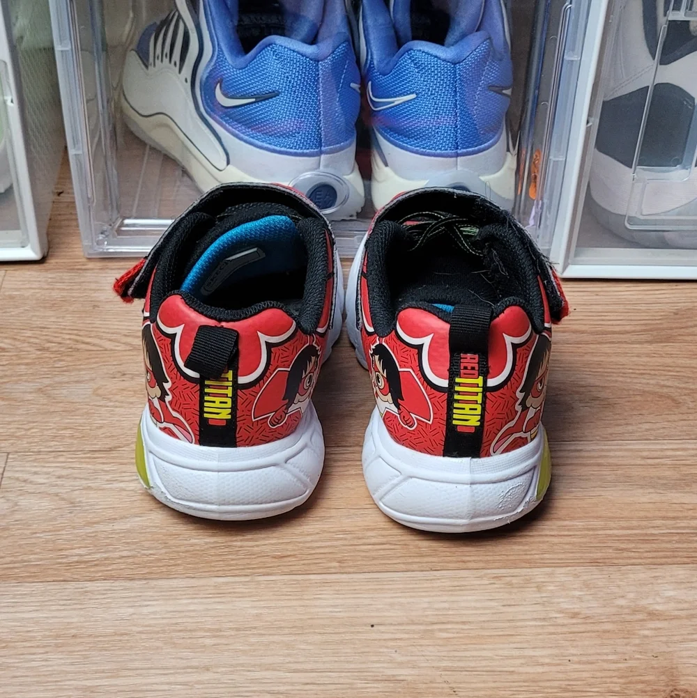 Skechers Kids' Red and Black Shoes